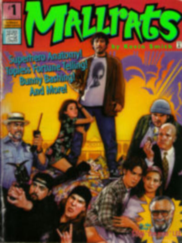 Portada de una revista de cómics con personajes en la portada.