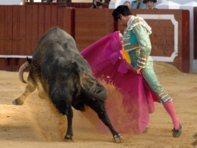 Salvador Vega, a hombros en la primera de Osuna