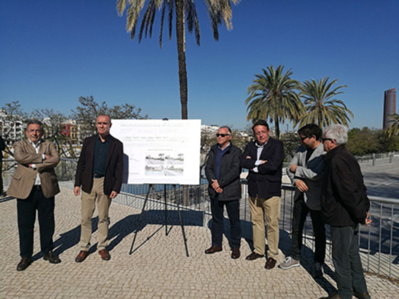 Sombra, pérgolas y jardineras para Paseo de Colón y terraza de Marqués de Contadero