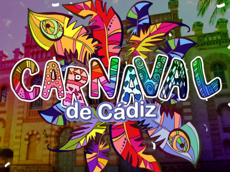 Carnaval de Cádiz, con sus tradicionales disfraces y fiestas, celebrado en la ciudad de Cádiz.