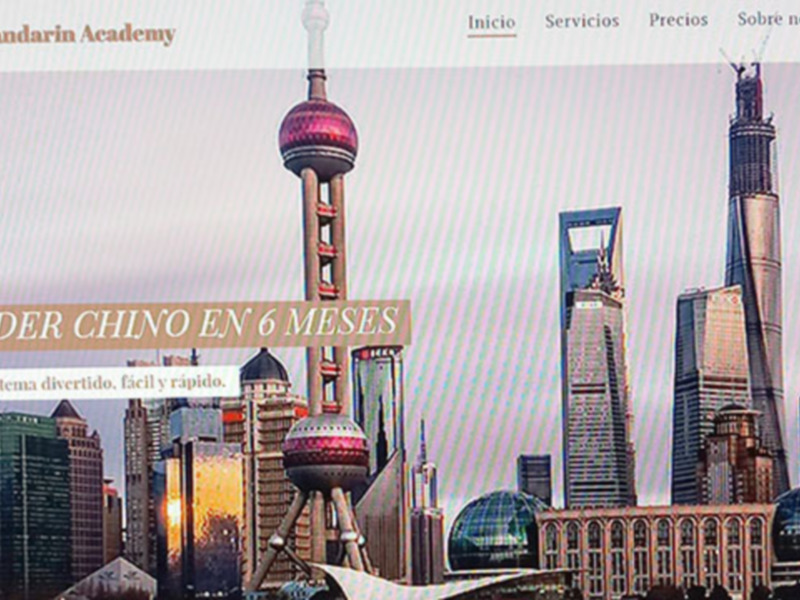 Veline Mandarin Academy ofrece servicios de aprendizaje de chino, con un enfoque en métodos directos y rápidos para alcanzar la fluidez en 6 meses.