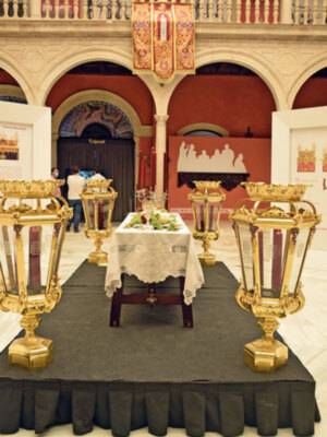 La Hermandad de la Sagrada Cena de Sevilla protagonista de la Programación expositiva de la Fundación de Cajasol de Sevilla.