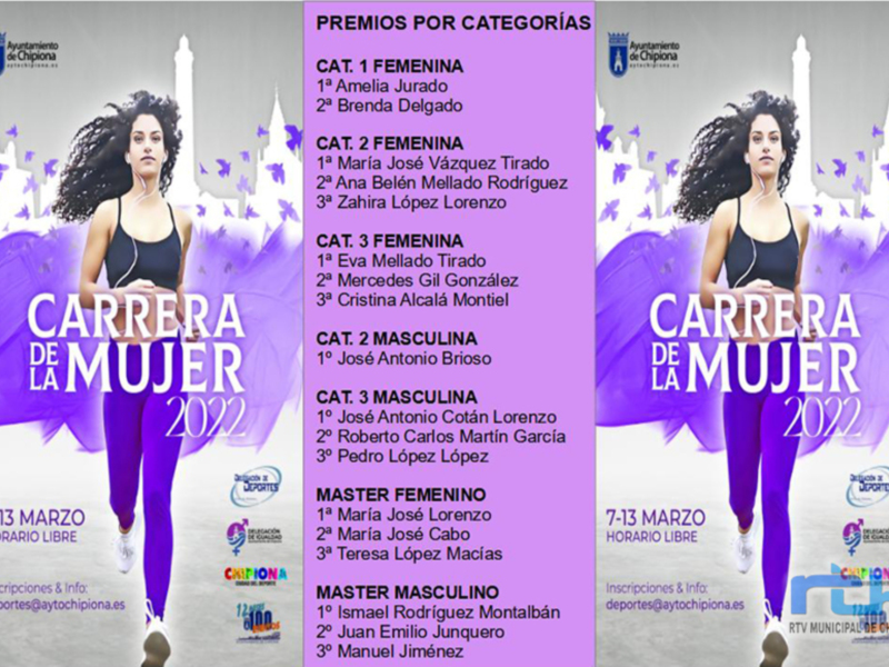 La Carrera de la Mujer contó con casi 200 personas participantes en su segunda edición