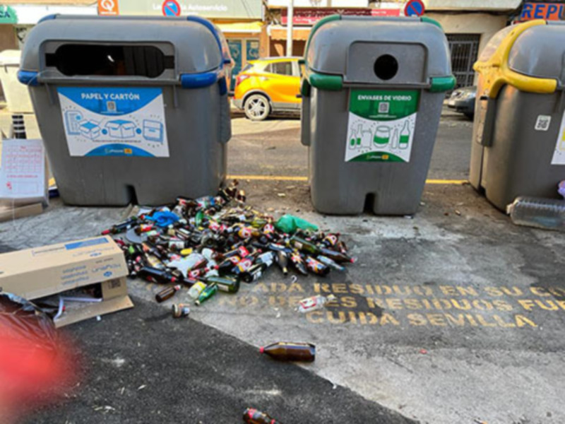 Los puntos críticos de la limpieza urbana. 