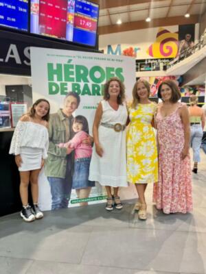 Ayer 29 de Julio se estrenó en todos los cines “Héroes de Barrio” con la presencia de la directora Angeles Reiné 