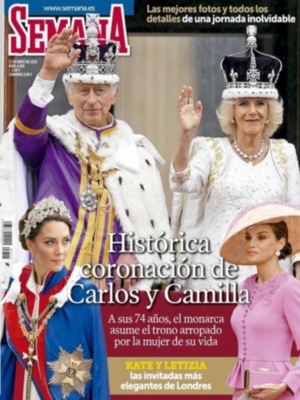 La Revista Semana sale a la venta este lunes 8 de mayo con un ejemplar único de coleccionista con todas las fotos y detalles de la CoronacionCarlosIII