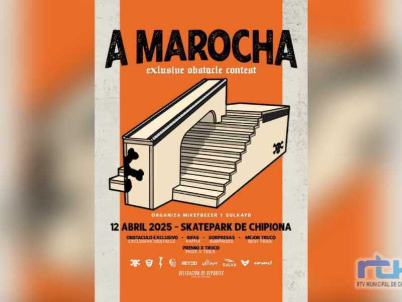 El skatepark de Chipiona el próximo 12 de abril de una jornada dedicada al fingerboard