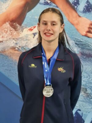 Plata en el Mundial infantil de Atenas para el Club Natación Sincro Sevilla