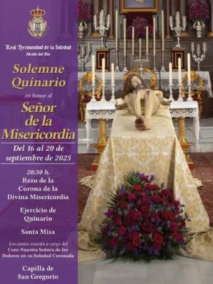  La Hermandad de la Soledad , celebra en septiembre sus solemnes cultos en Alcalá del Río