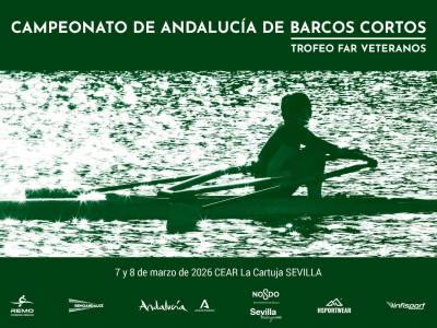Campeonato de Andalucía de barcos cortos de remo y Trofeo FAR de veteranos