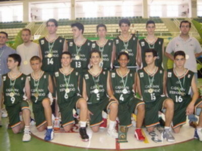Caja San Fernando campeon infantil de Andalucia de baloncesto