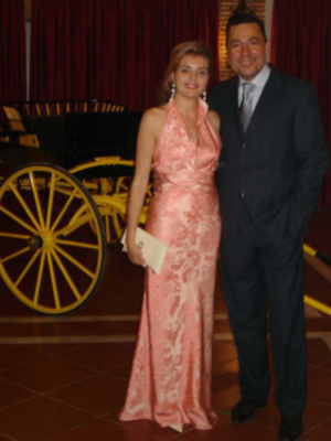 Los hermanos Peralta recibieron un premio Master que presentaron Paz de Alarcon y Pepe da Rosa