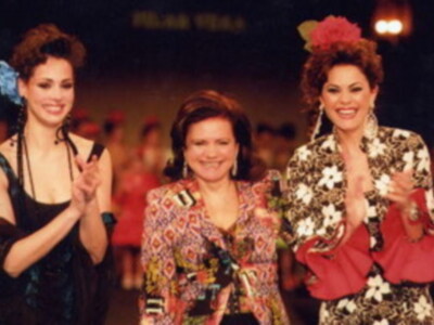 Los mejores trajes de flamenca de Pilar Vera , la modista sevillana de las misses