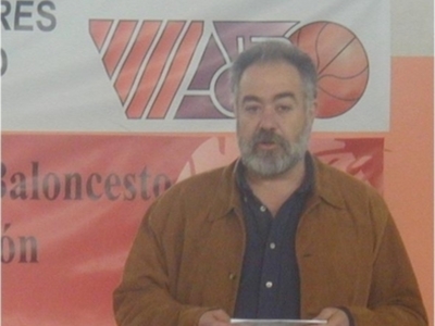 Oscar Castañeda directivo de la Federacion Española de Baloncesto, responsable de entrenadores