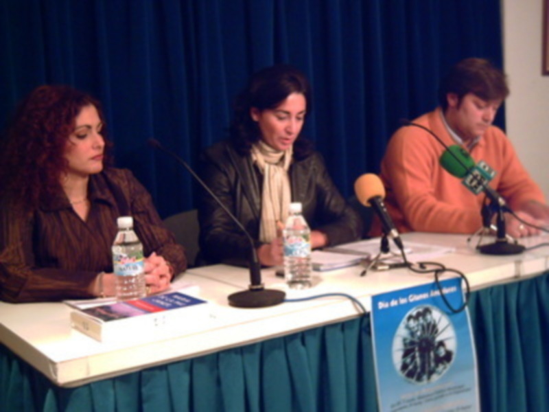 La concejala-delegada de Acción Social loreña, Carmen Reyes, presidió la presentación de las Jornadas sobre la Historia del Pueb