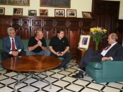 El Presidente de la Junta recibió a los montañeros de la expedición Andalucía Everest