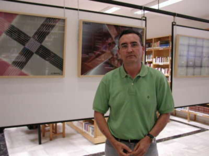 Exposición de pintura digital en la Biblioteca Municipal de Gines