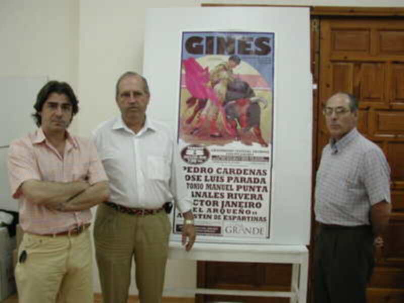 Presentado el cartel del Festival Taurino de Gines
