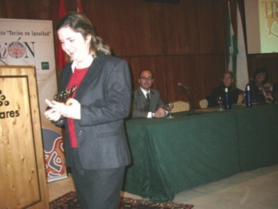 Premio para una joven emprendedora de Gines