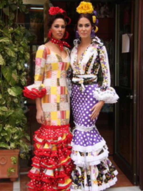La sevillana Pilar Vera viste a Natalia Zabala, Miss España