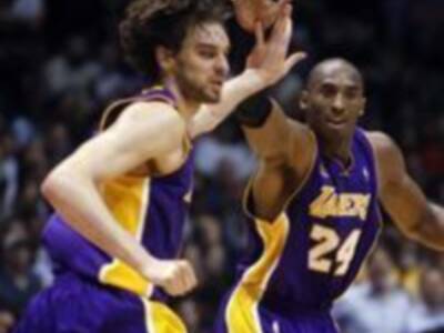 Espectacular debut de Gasol con los Lakers con 24 puntos y 12 rebotes.