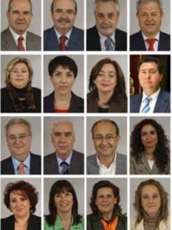 Mayoría de mujeres en el nuevo Gobierno andaluz en el que Zarrías y Griñán serán los vicepresidentes