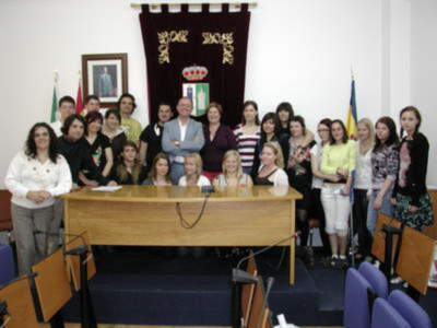Jóvenes finlandeses visitaron Gines dentro de un intercambio con jóvenes españoles