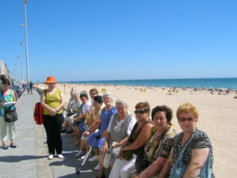 Viaje a Cádiz del Centro de Adultos de Gines