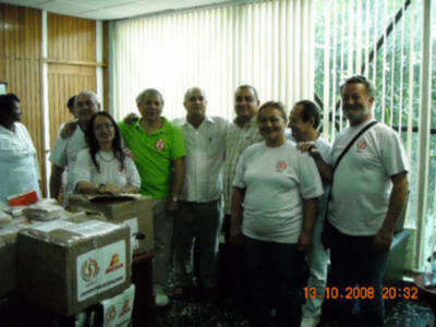 La ONG Caminantes de Chipiona por el Mundo entrega material sanitario al hospital pediátrico universitario de La Habana "WILLIAM SOLER"