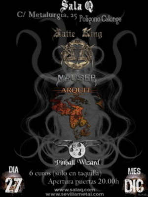 Festival de Rock Duro Navideño el proximo 27 Diciembre en Sala Q,Sevilla