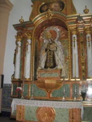 El domingo será inaugurado el retablo de la Virgen del Carmen en la  chipionera Parroquia de Nuestra Señora de la O.-