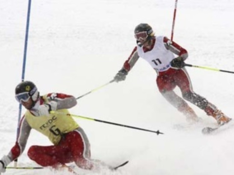 El español Jon Santacana, campeón de la Copa del Mundo de Esquí Alpino para Discapacitados