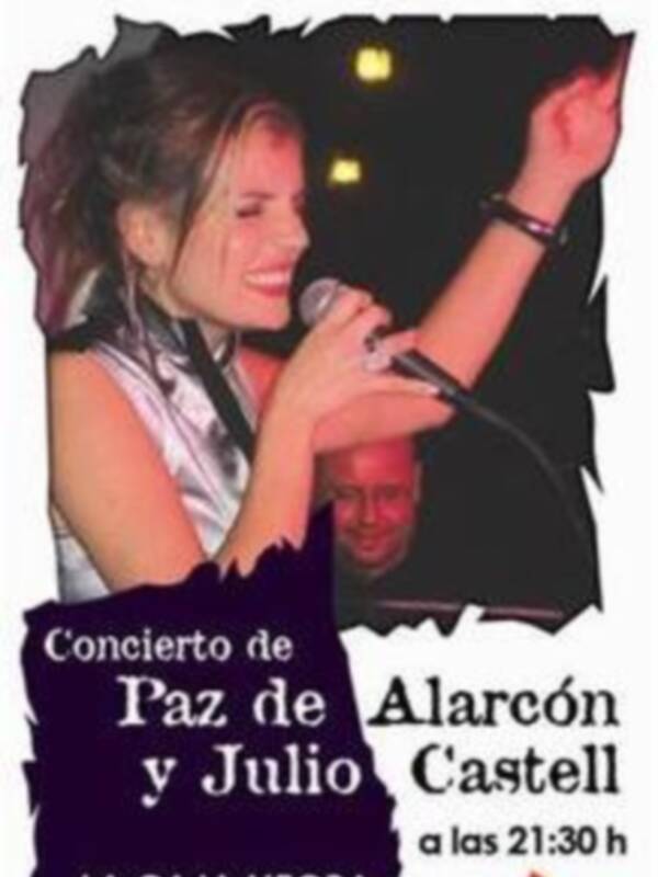 Julio Castell y Paz de Alarcón en concierto este miércoles 13 de mayo