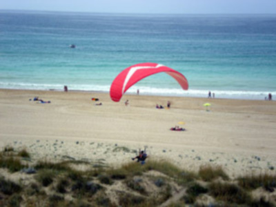 Paramotores Bajo Guadalquivir en el I Encuentro Amigos del Paramotor en Portugal
