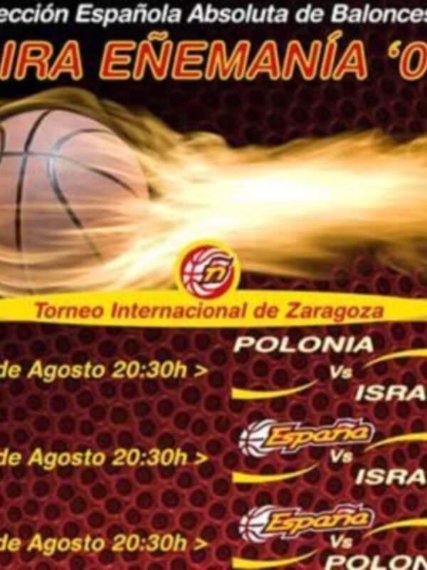 Zaragoza se prepara para recibir a la selección española de baloncesto