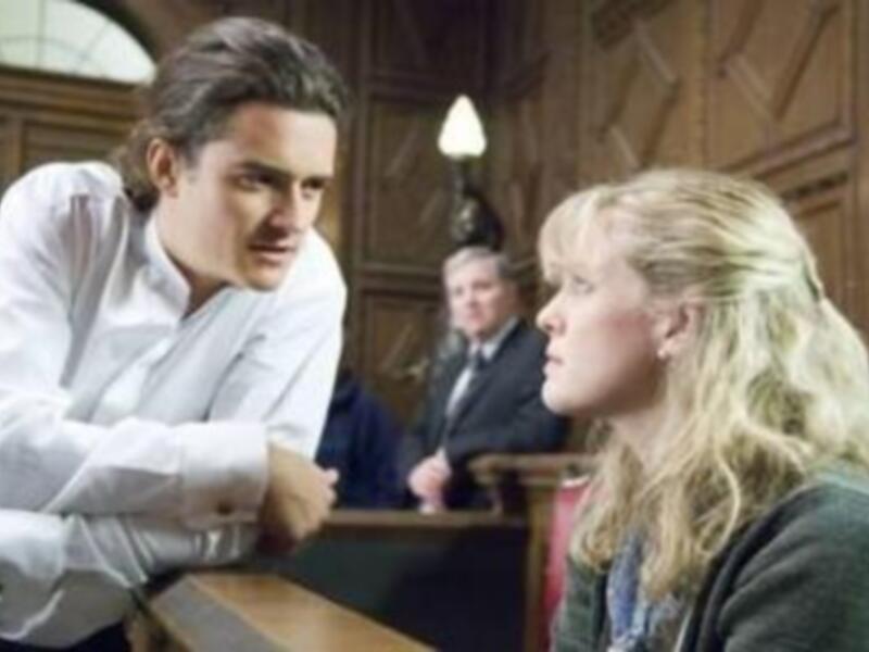 El actor Orlando Bloom, protagonista mañana de la serie Extras