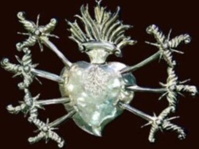 Nuevo corazón de plata para la Virgen de los Dolores de Chipiona&#8207;