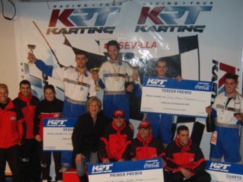Gonzalo Aguado se adjudica el I Desafío Coca-Cola Karting Racing Tour en Sevilla