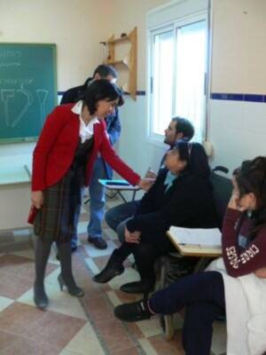 María José Valencia anuncia la rehabilitación del edificio San Fernando como escuela de hostelería (Chipiona)