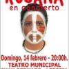 Rosana en concierto en Lebrija el 14 de febrero