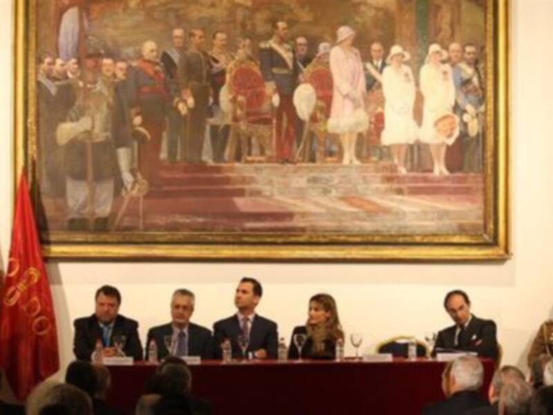 Los Principes de Asturias en Sevilla 