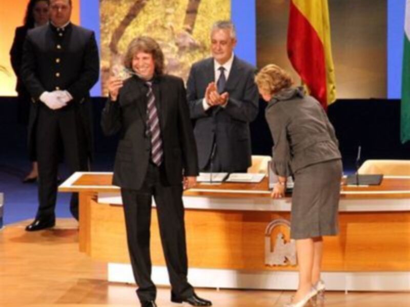 Pasión Vega y José Mercé recogieron sus medallas de Andalucía el día de la Comunidad Autónoma el 28 de febrero