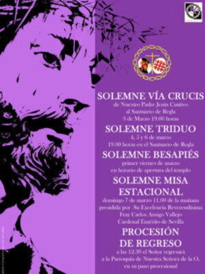 Comienza oficialmente el Cincuentenario de la Hermandad del Cautivo de  Chipiona