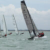 El chipionero Juan José Sola y su Clase A  se han adjudicado I Copa de Andalucía de Catamarán