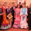 Eva Gonzalez premiada por la Asociacion de la Prensa de Sevilla en la Feria de Abril 