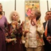La Duquesa de Alba, la primera en pisar la Feria de Abril con Curro Romero y Carmen Tello