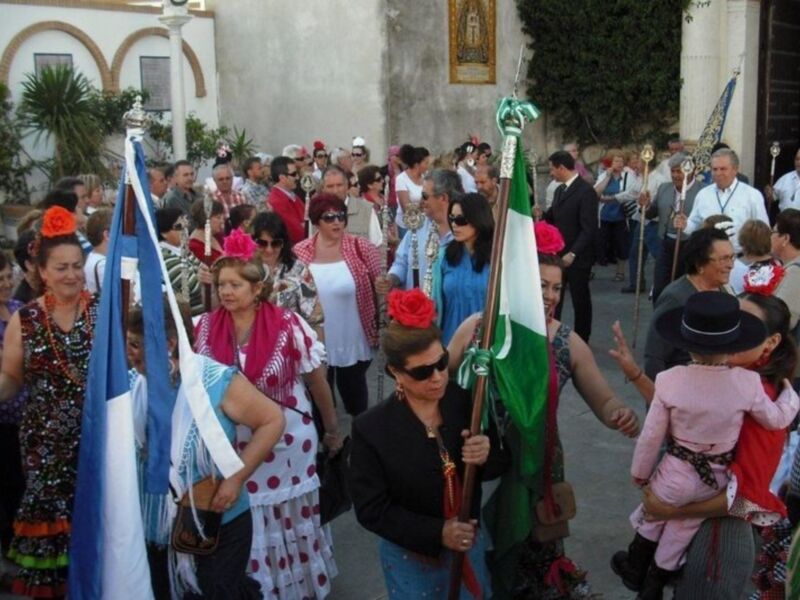 Toda la actualidad del Camino del Rocío en la radio televisión municipal (Chipiona) 