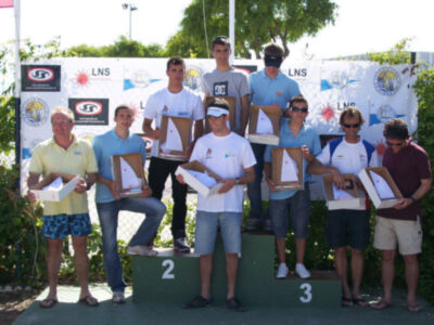 Juan José Sola y Santi Nieto Campeón y Subcampeón respectivamente de la 2ª Copa de Andalucía de Catamaranes(Chipiona)
