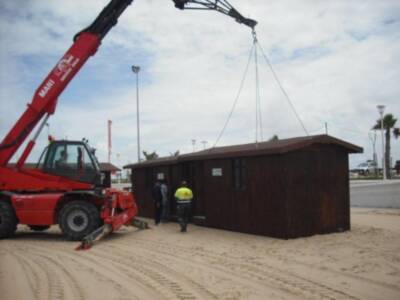 Equipamientos para las playas de Chipiona por valor de 102,759,32 