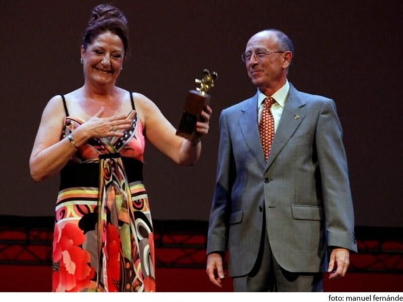 La actriz Rosario Pardo, premiada en Cádiz